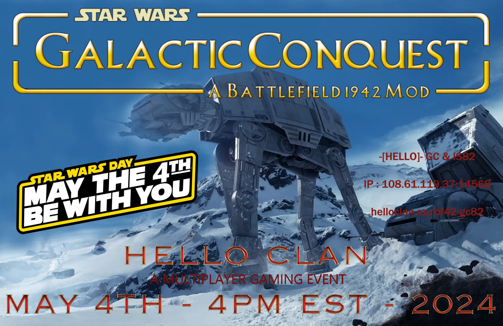 May The Fourth Be With You Event