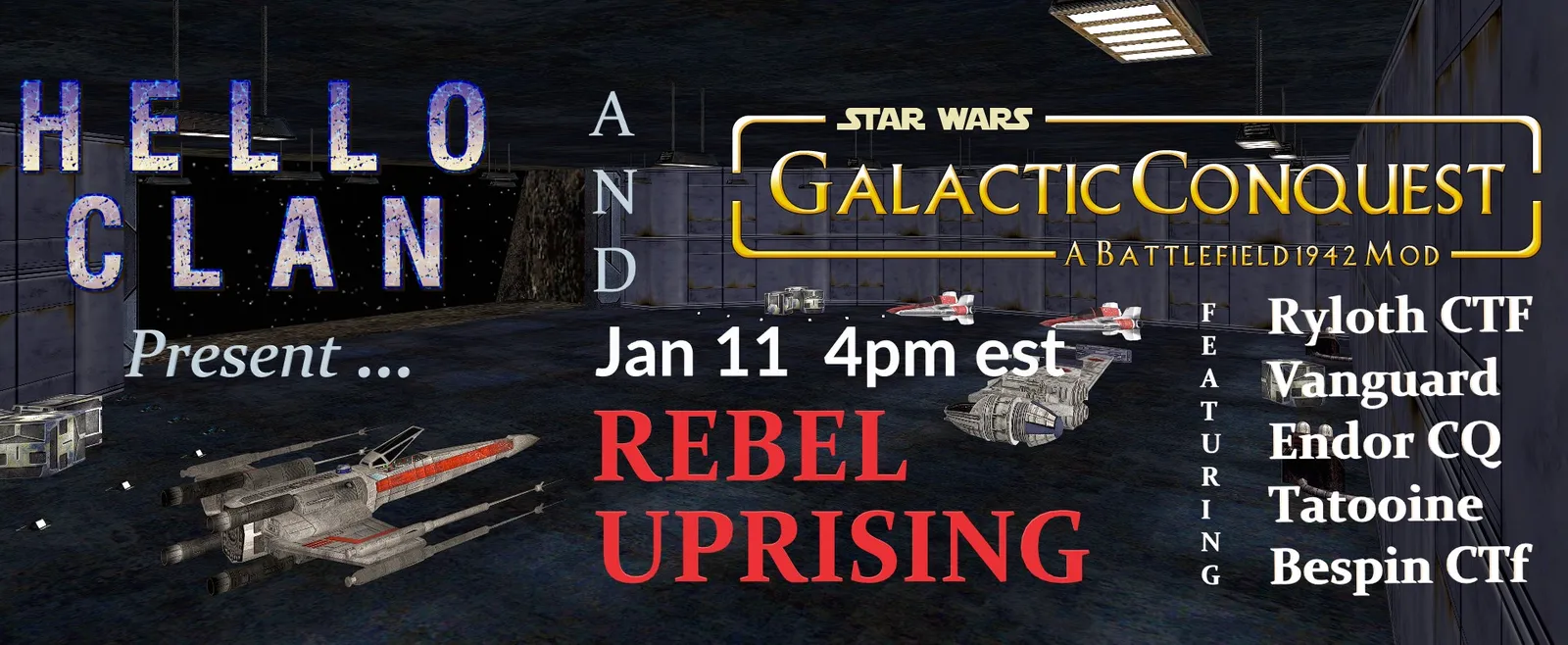Rebel Uprising Galactic Conquest Event