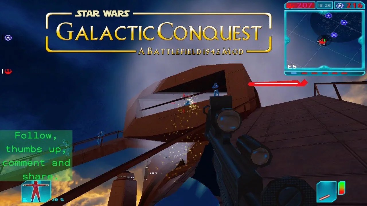 Galactic Conquest: Battle for Bespin's Future - Rebels vs. Empire ⧸ Battlefield 1942