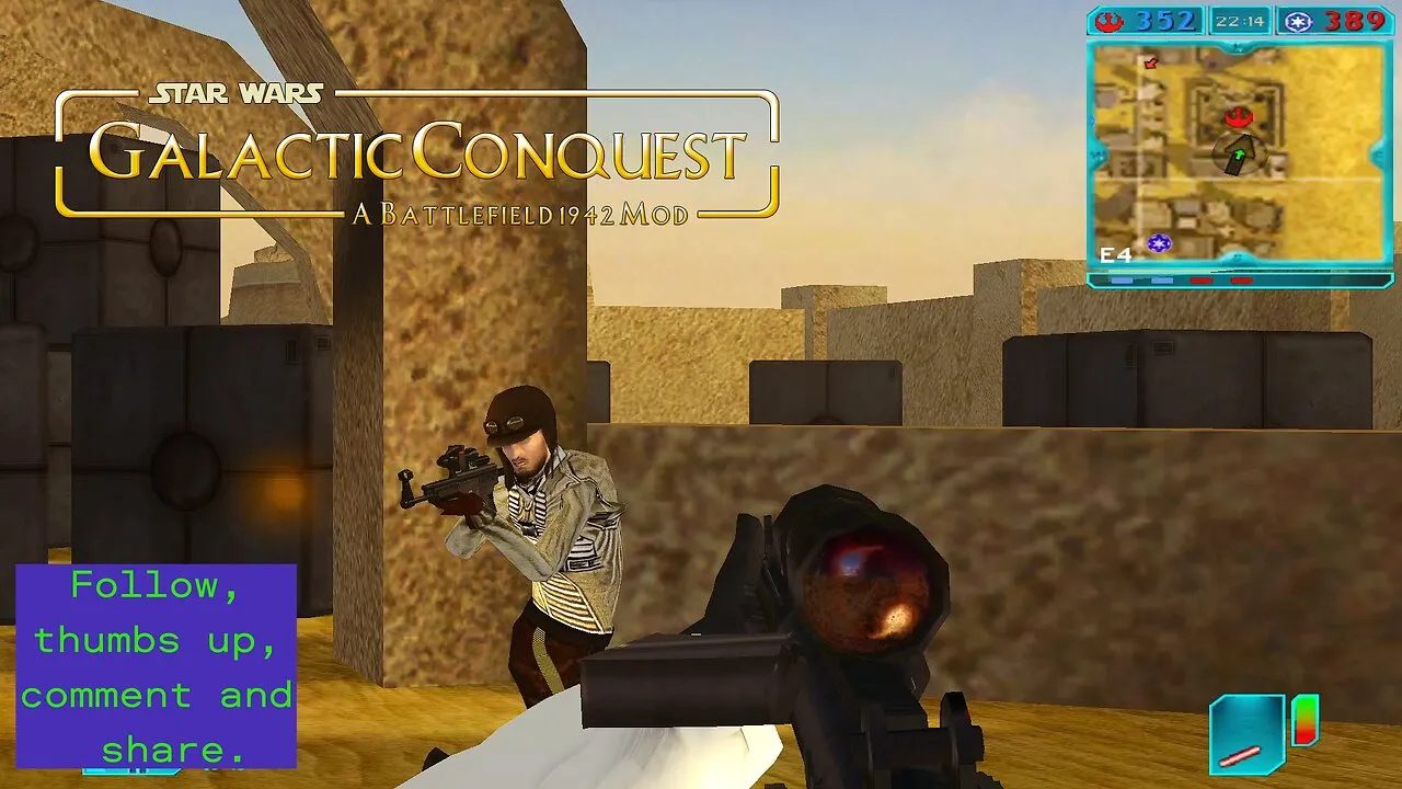 Battlefield 1942 ⧸ GALACTIC CONQUEST. GC MINI WAYFAR Fireside Warm-Up