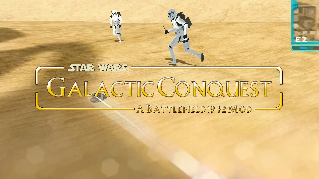 Battlefield 1942 / Galactic Conquests more than less a friendly warm-up round.